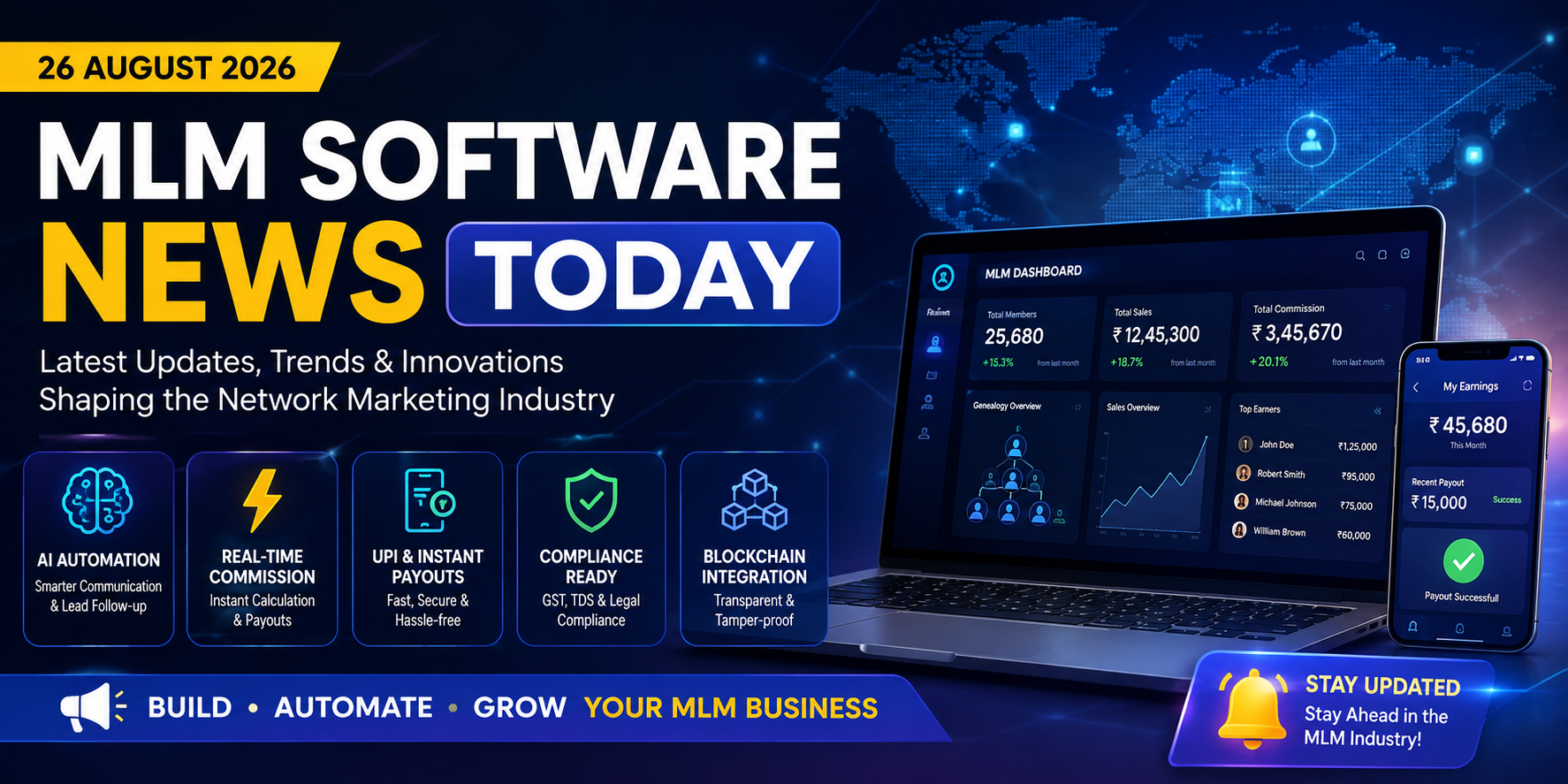 mlm software in Noida